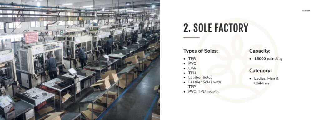 SOLE FACTORY
AH GROUP of companies